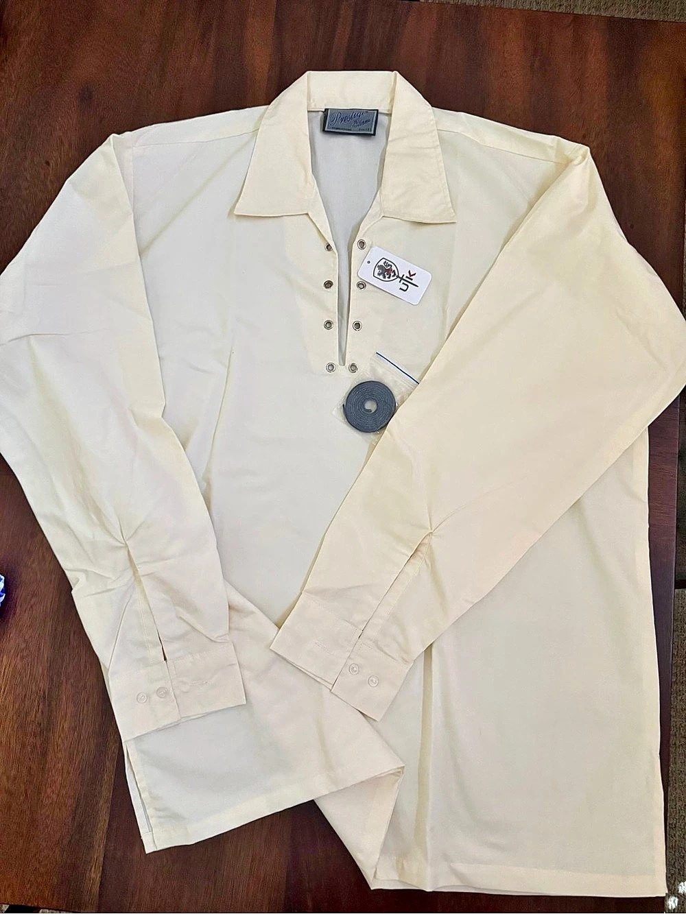 Prestige Jacobite Ghillie Shirt Cream 3XL NWT